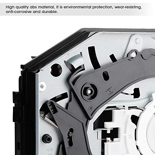 Bewinner1 para PS4 CD ROM, Unidad portátil de CD-ROM Unidad óptica Consola de Juegos Reemplazo liviano para Accesorios de Equipos de Juegos PS4