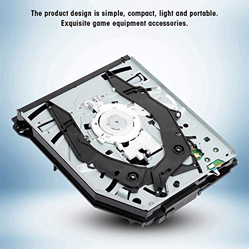 Bewinner1 para PS4 CD ROM, Unidad portátil de CD-ROM Unidad óptica Consola de Juegos Reemplazo liviano para Accesorios de Equipos de Juegos PS4
