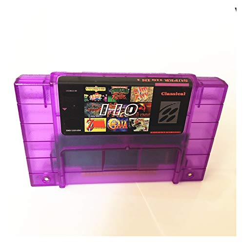 Bewitched ZHANGHANG ¡Ahorro DE Apoyo Salvar! Super 110 EN 1 Earthbound/Alladin/FATANSY/Bomberman/TURTAS EN Tiempo FIT para 46 Pins USA-NTSC Video Console! ZH