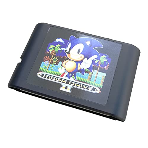Bewitched ZHANGHANG El Nuevo Mega Drive 2 Generation MD Game Cassette 1000 en 1 es Compatible con Las Consolas de Juegos de Mega Drive y apoya la Serie Everdrive ZH (Color : MD Blue)