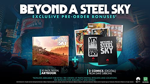 Beyond a Steel Sky: Beyond a Steelbook Edition for PlayStation 4 [USA]