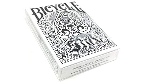Bicycle Styx Playing Cards (Blanco) de US Playing Card Company | Cool Collectable Poker Deck | Cartas para magos y trucos de magia