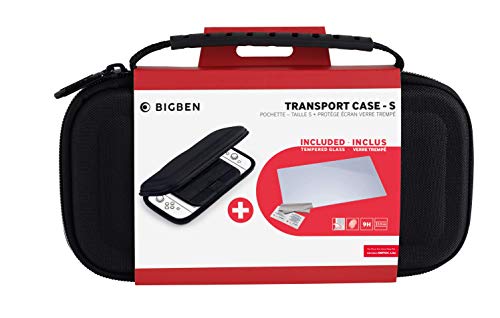 Big Ben - Accesorios Nintendo Switch Lite - Bigben Transport Case-S, Funda, Cristal Templado