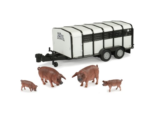 Big Farm - Remolque con cerditos (Tomy 42995)