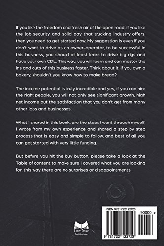 Big Rig Business Startup: How to Start, Run & Grow a Successful Trucking Company