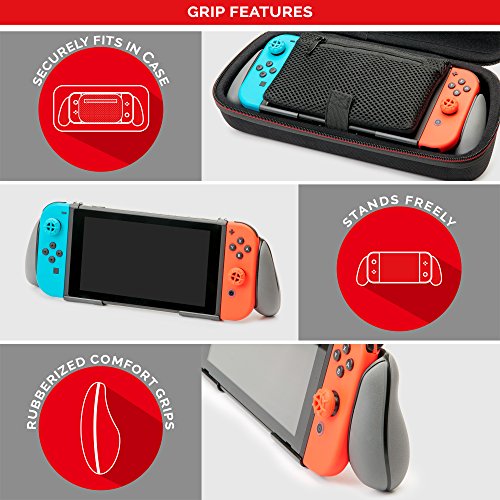 Bigben Interactive Custodia e Grip Ufficiale Go Play - Nintendo Switch [Bundle] [Importación italiana]