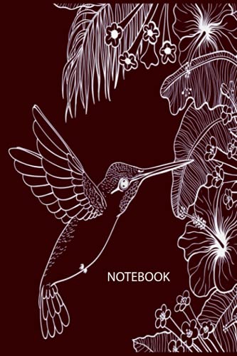 BIRD AND TROPIC FLORA NOTEBOOK 1: Notebook Planner - 6x9 inch Daily Planner Journal, To Do List Notebook, Daily Organizer, 114 Pages