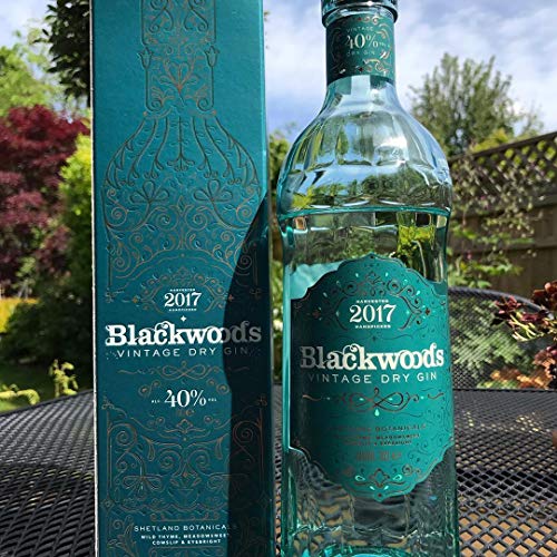 BLACKWOODS Vintage Dry Gin 2017 40% - 700 ml