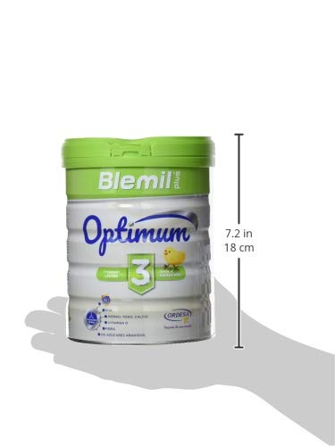 Blemil Plus Optimum 3, Leche de crecimiento para bebé - 800 gr.