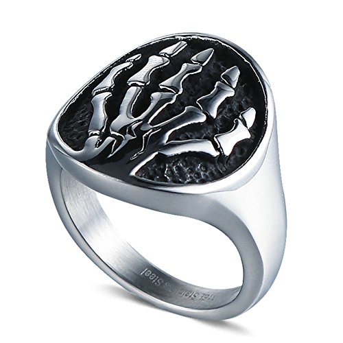 Blisfille Anillo Plata Espada Anillos Compromiso Oro Rosa Anillo Cristal Anillo Plata Y Azul Anillo Kingdom Hearts Anillos Compromiso de Oro Anillo Hombre Talla 25