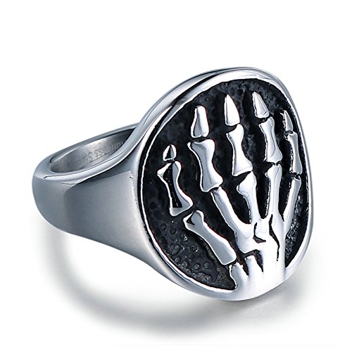 Blisfille Anillo Plata Espada Anillos Compromiso Oro Rosa Anillo Cristal Anillo Plata Y Azul Anillo Kingdom Hearts Anillos Compromiso de Oro Anillo Hombre Talla 25