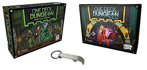 Blumie Shop - Juego de 2 juegos VF One Deck Dungeon + bosque de sombras + 1 yoyo Blumie