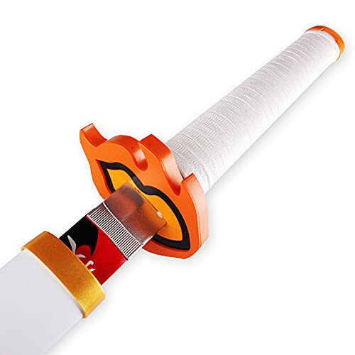 Bokken Katana Japonesa ​con Vaina, Catanas, Demon Slayer Kimetsu No Yaiba, Demonia, Accesorios para Juegos de rol, Accesorios de Armas de Madera, Entrenamiento de Esgrima de Kendo Hecho A Mano