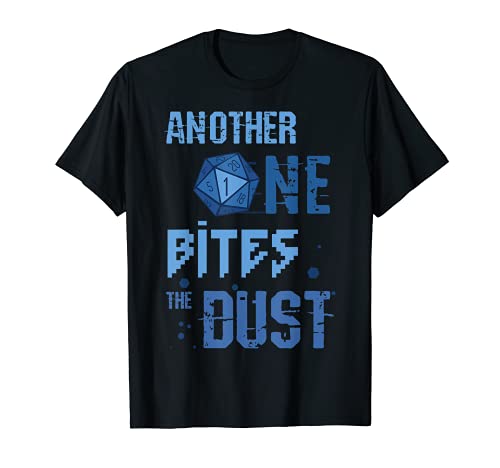 Bolígrafo y papel de Bites The Dust Dungeon Gamer Camiseta