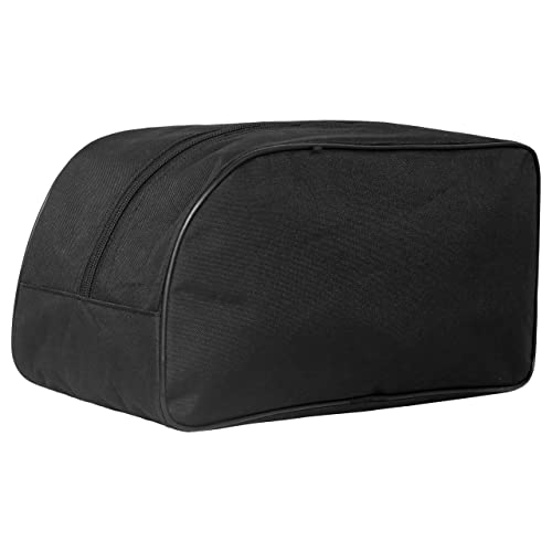 Bolsa de Zapatos Resistente al Agua para Deportes de Gimnasio fútbol Rugby para el Almacenamiento Botas de Golf Bolsa Antipolvo Bolsa portátil Organizador de Viaje para Hombres y Mujeres (Negro)
