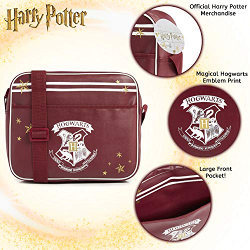 Bolsa Harry Potter Messenger Bolso Hogwarts Lleva Ordenador Portátil Gryffindor