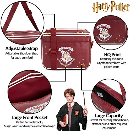 Bolsa Harry Potter Messenger Bolso Hogwarts Lleva Ordenador Portátil Gryffindor