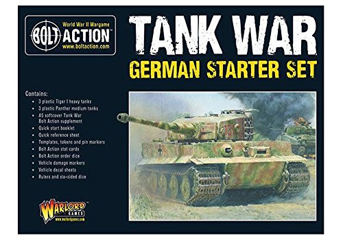 Bolt Action: Tank War - Juego de principiante alemán