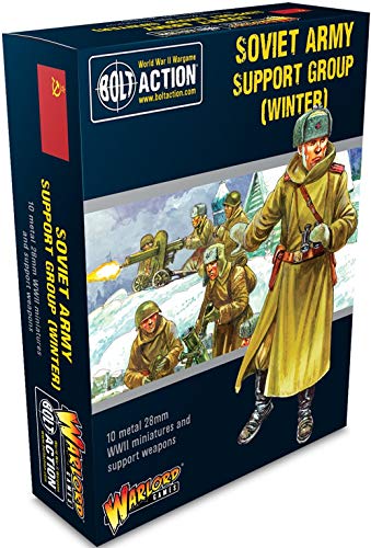 Bolt Action Warlord Games 402214005 Soviet Army Support Group - Juego de mesa