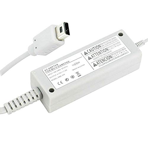 Borlai Fuente de Alimentación de Ca Conector Del Adaptador Cargador Cable de Carga Cable de Alimentación para Nintendo Wii U Uk Enchufe