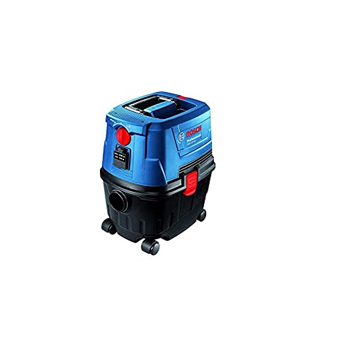 Bosch GAS 15 PS - Aspirador de agua y polvo 1100 W, 270 mbar 53 L/seg.