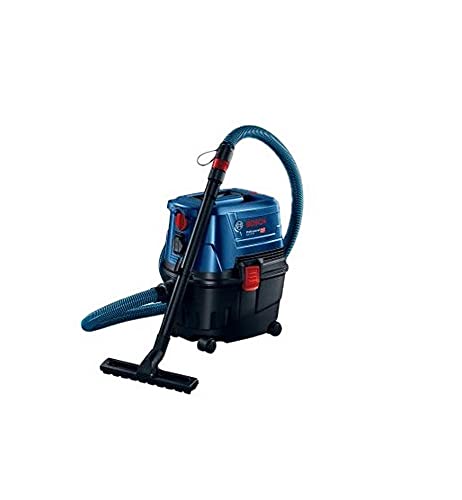 Bosch GAS 15 PS - Aspirador de agua y polvo 1100 W, 270 mbar 53 L/seg.