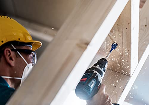 Bosch Professional 7 x Set de brocas fresadoras planas Expert SelfCut Speed, para Madera blanda, Aglomerado, 16-32 mm, Accesorios Taladro de impacto rotativo