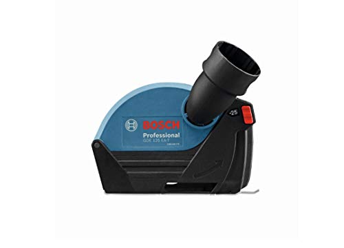 Bosch Professional Caperuza de aspiración GDE 125 EA-T para cortar (compatible con las amoladoras angulares Bosch Professional con caperuza ajustable sin herramienta y disco Ø 125 mm, en caja)