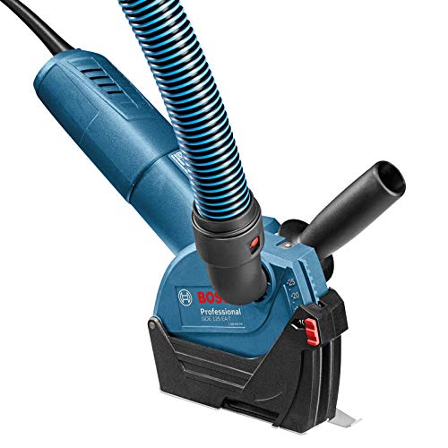 Bosch Professional Caperuza de aspiración GDE 125 EA-T para cortar (compatible con las amoladoras angulares Bosch Professional con caperuza ajustable sin herramienta y disco Ø 125 mm, en caja)