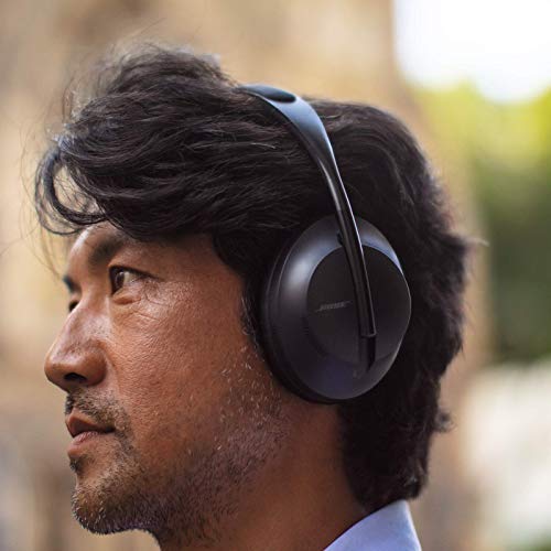 Bose Noise Cancelling Headphones 700: Auriculares Externos Inalámbricos Bluetooth con Micrófono Integrado para Disfrutar de llamadas Claras y Control por Voz de Alexa, Negro