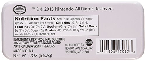 Boston America - Bonbons Menthe Nintendo Nes - 0611508170333