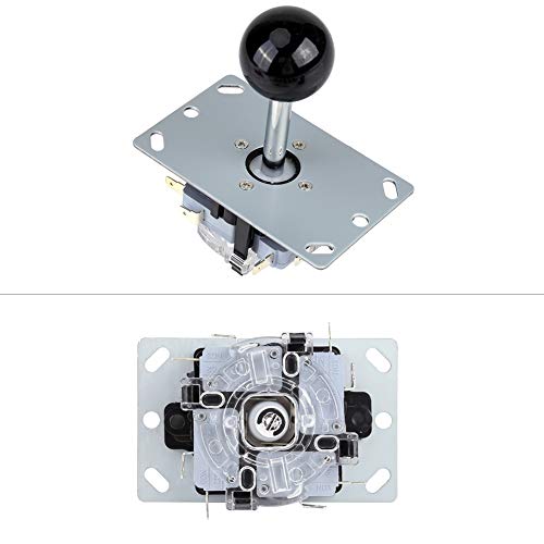 Botones Arcade de 1 jugador y Joystick DIY Controller Kit para Windows y Raspberry Pi, Joysticks x 5 pines con 10 botones