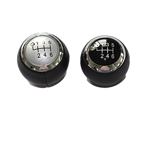 Boutique Aizhen 5 6 velocidades de cuero engranaje manual mando de mando de la cabeza de la cubierta de la cubierta de la palanca de la palanca de la cabeza encaja for TOYOTA AVENSIS III T27 De 2008-2