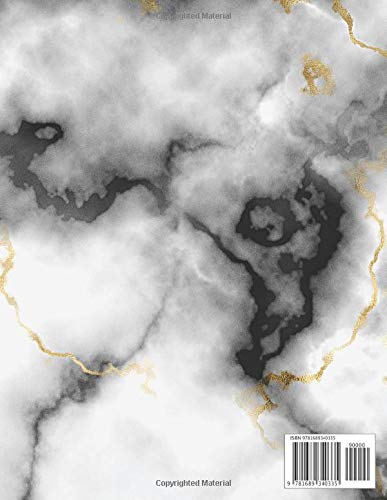 Bowling Score Book Bowlers & Coach Scoring Record Journal: Individual Game Score Keeper Notebook with Formatted Sheets for Strikes, Spares, Pin Count & Notes (Black Gold Marble)