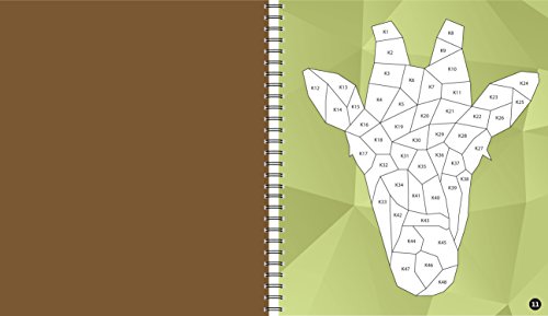 Brain Games Sticker by Number Animals