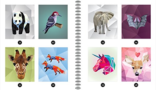 Brain Games Sticker by Number Animals