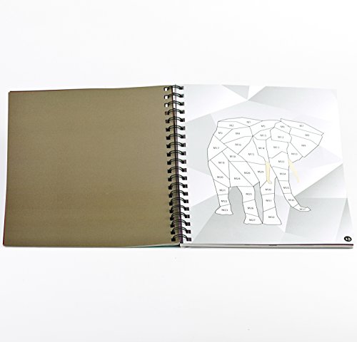 Brain Games Sticker by Number Animals