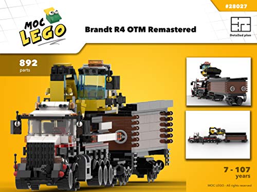 Brandt R4 OTM Remastered (Instruction Only): MOC LEGO (train equipments Book 20) (English Edition)