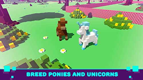 Bright World Magic Friendship Ponies Stable: Pink Unicorn Crafting Game For Girls