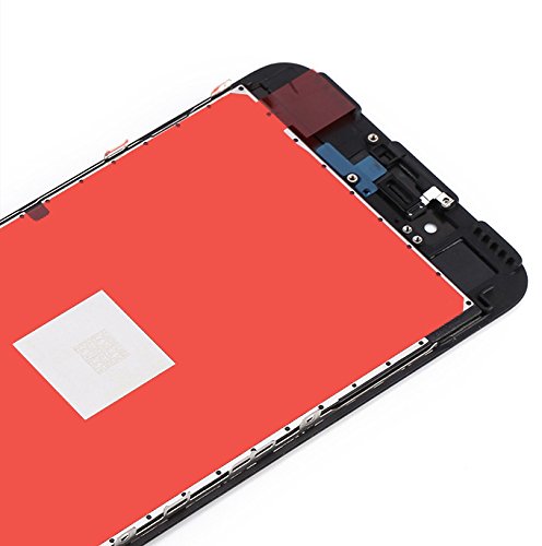 Brinonac Pantalla para iPhone 7 Plus, 5.5" Táctil LCD de Repuesto Ensamblaje de Marco Digitalizador con Herramienta de reparación y Protector de Pantalla (Negro)