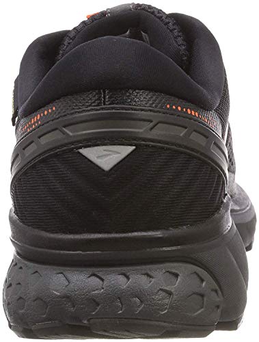 Brooks Ghost 11 GTX, Zapatillas de Running Hombre, Multicolor (Black/Orange/Ebony 038), 45 EU