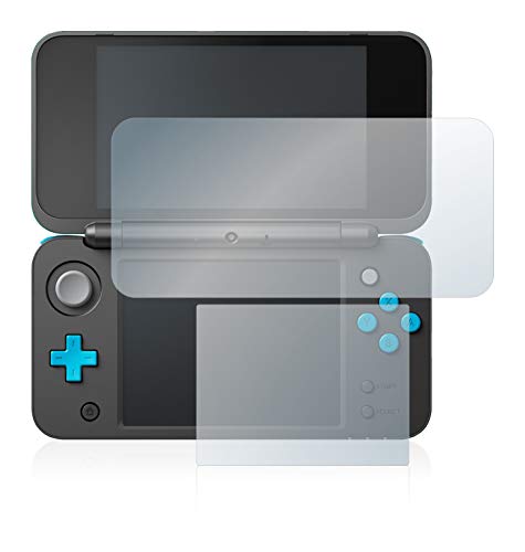 BROTECT Protector Pantalla Cristal Compatible con New Nintendo 2DS XL Protector Pantalla Vidrio - Dureza Extrema, Anti-Huellas, AirGlass