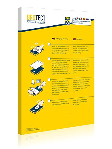 BROTECT Protector Pantalla Cristal Compatible con New Nintendo 2DS XL Protector Pantalla Vidrio - Dureza Extrema, Anti-Huellas, AirGlass