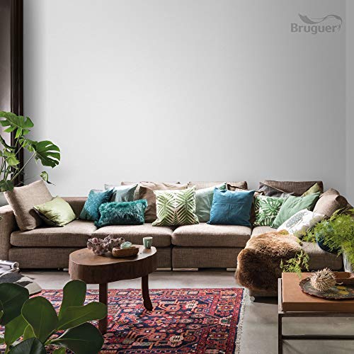 Bruguer Colores del Mundo Pintura para paredes monocapa Alaska Blanco Extra Mate 4 L