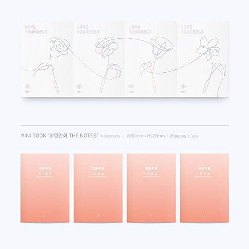 BTS 5th Mini Album - LOVE YOURSELF 轉 HER [ V ver. ] CD + Photobook + Mini Book + Photocard + Sticker Pack + FREE GIFT / K-POP Sealed