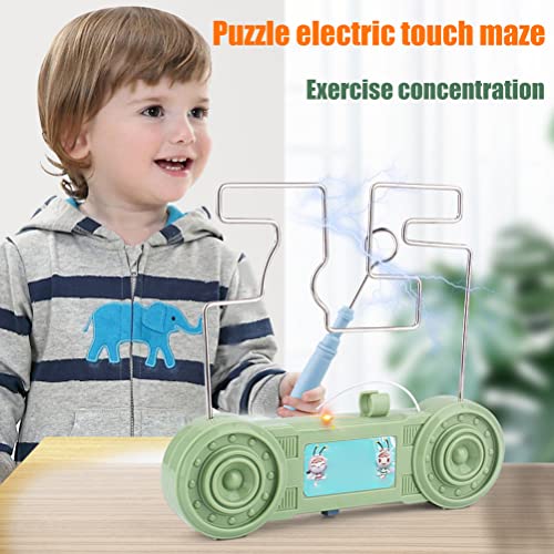 BTSEURY No zumbido el juego de alambre, juego eléctrico de alambre de zumbido para niños y niños, juegos de mesa clásicos para familias