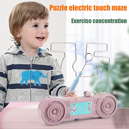 BTSEURY No zumbido el juego de alambre, juego eléctrico de alambre de zumbido para niños y niños, juegos de mesa clásicos para familias