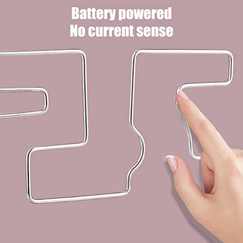 BTSEURY No zumbido el juego de alambre, juego eléctrico de alambre de zumbido para niños y niños, juegos de mesa clásicos para familias