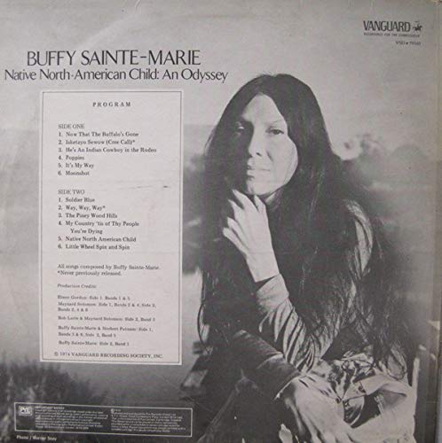 Buffy Sainte-Marie - Native North-American Child: An Oddyssey - Vanguard - VSD 79340