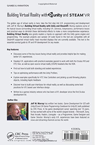 Building Virtual Reality with Unity and Steam VR